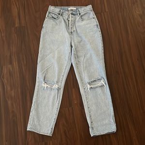 Pacsun high rise straight jeans